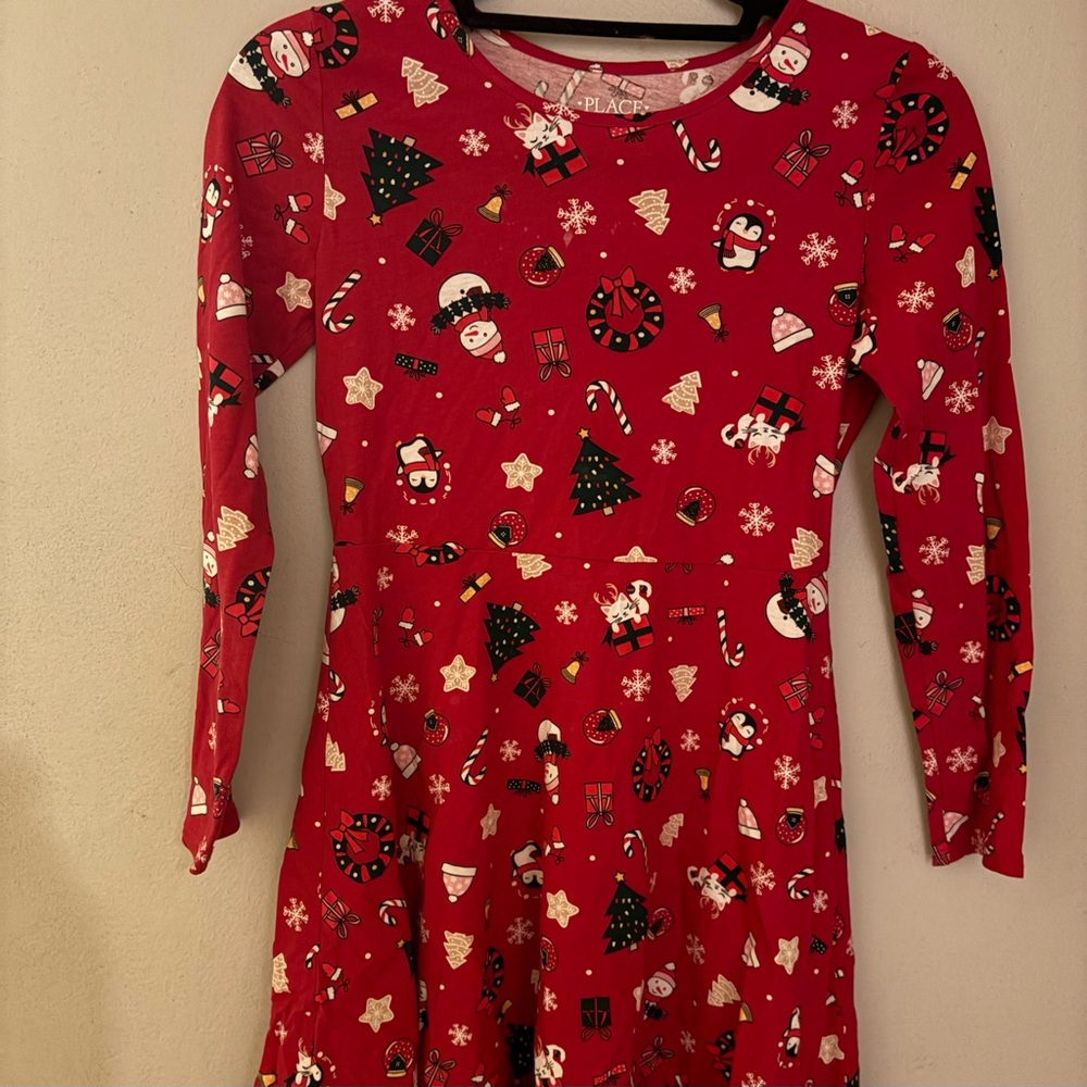 The Children's Place Red Holiday Dress
